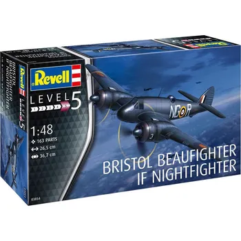 Plastikový model Revell Bristol Beaufighter IF Nightfighter 1:48