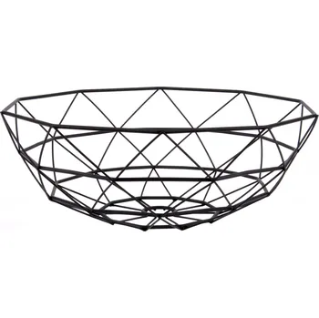 Present Time Diamond mísa/košík XL černý