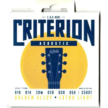 Struna pro kytaru a smyčcový nástroj La Bella C500T