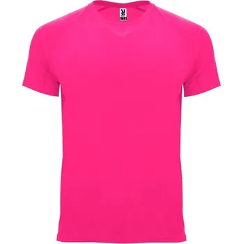 Pánské tričko ROLY Tričko Bahrain, sportovní, pánské E0407-228-XXL 2XL Růžová svítivě