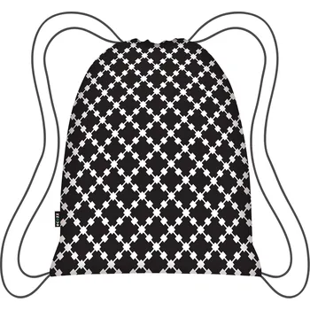 Ecozz taška Black Squares Eco Backpack