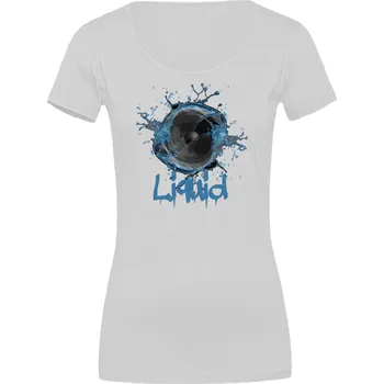 Dámské tričko Dámské tričko Speaker Velikost: 3XL, Barva: Bílá