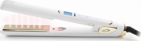 Sinelco Žehlička na vlasy Ultron IKU Dual Infrared Ionic - bílá