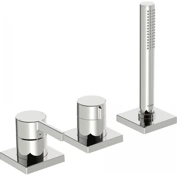 Vodovodní baterie Hansaloft - tříotvorová vanová baterie, vrchní sada 57799483