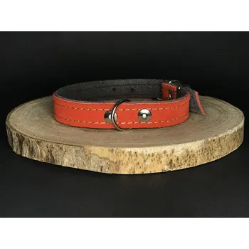 Obojek pro psa Palkar obojek z velurové kůže pro psy 35 cm x 16 mm červená (Palkar obojek z velurové kůže pro psy 35 cm x 16 mm červená)