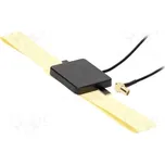 Anténa; vnitřní; DAB; se zesilovačem; 3,5m; 10dB; 12VDC