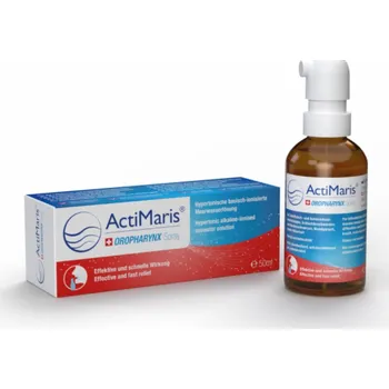 Bylinná léčivá mast ActiMaris® OROPHARYNX Sprej na záněty a infekce 50ml