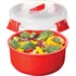 Nádobí do mikrovlnné trouby Sistema Microwave miska na jídlo 915 ml červená