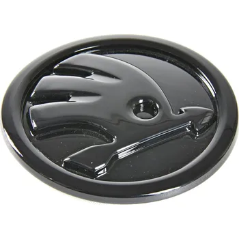 Znak automobilu Škoda Octavia IV-Přední znak ŠKODA Crystal Black