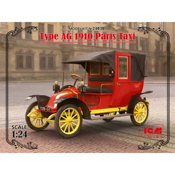 Plastikový model 1:24 Type AG 1910 Paris Taxi