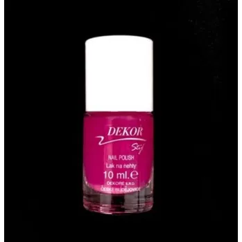 Přípravek na nehty Dekor Jasný malinový lak na nehty č.66 10 ml