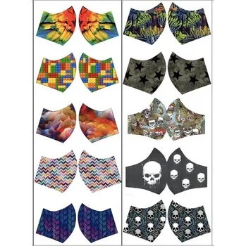 Bavlněná látka s předtištěnými rouškami 15747/050-01