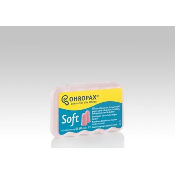 Špunt do uší Ohropax Chránič sluchu SOFT 10ks
