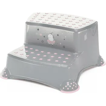 Dětské zboží ZOPA Dvojstupínek k WC/umyvadlu Varianta: Grey/Pink