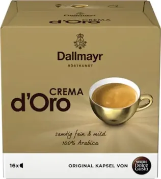 Nescafé Dolce Gusto Dallmayr Crema d'Oro 16 ks