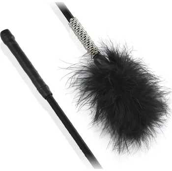 VELKÉ ELEGANTNÍ PEŘÍČKO ZDOBENÉ KAMÍNKY - 76769518