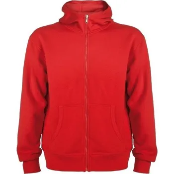 pracovní mikina ROLY Mikina Montblanc pánská na zip E6421-60-L L Červená