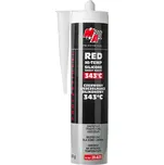MojeAuto Červený vysokoteplotní silikonový tmel