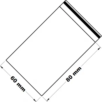Sáček na potraviny Sáček rychlozavírací 60x80/ 100ks