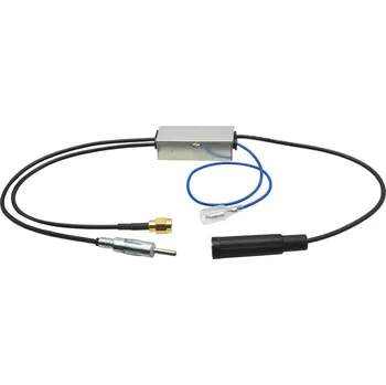 Autoanténa AM-FM / DAB-DAB+ rozbočovač signálu DIN/SMA konektor