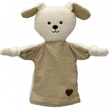 maňásek Pejsek 28cm, froté maňásek