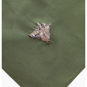 HEDVA ČESKÝ BROKÁT Kapesník myslivecký BA 414 s výšivkou divočák č.12