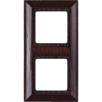 Stavebniny Timex Rámeček Opus wenge-písková, dvojnásobný dřevěný