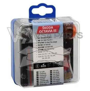 Autodoplněk COMPASS Žárovky servisní box OCT3 H7+H8