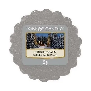 Yankee Candle Vonný vosk 22 g, Candlelit Cabin