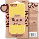 Kryt FOREVER BIOIO - pro Apple iPhone 6 Plus / 6S Plus - Zero Waste kompostovatelný kryt - žlutý