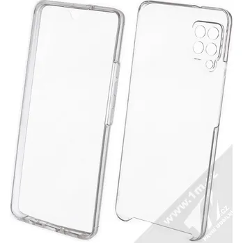 Pouzdro na mobilní telefon 1Mcz 360 Full Cover sada ochranných krytů pro Samsung Galaxy A42 5G průhledná (transparent)