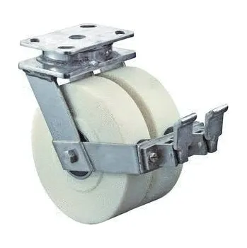 Pojezdové kolečko Nerezové polyamidové dvojité pojezdové kolo K120.B16.125
