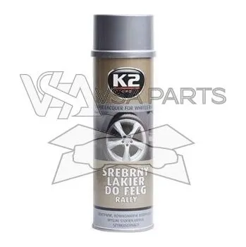 K2 stříbrný lak na kola (400 ml)