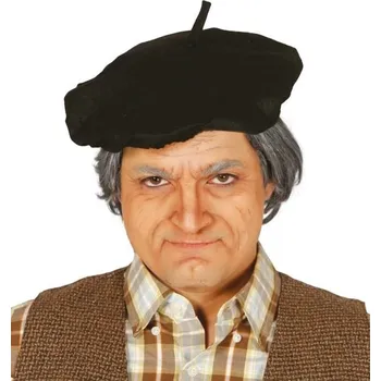 Guirca Černý baret důchodce/malíř