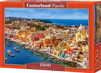 Puzzle Castorland Marina Corricella Itálie 1500 dílků