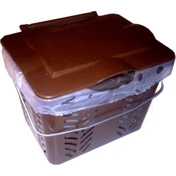 Odpadkový koš Odvětrávaný koš Stelo 7