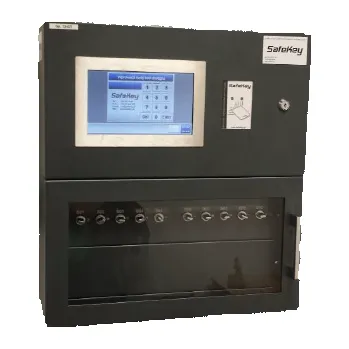 Trezor SafeKey Inteligentní elektronický depozitní sejf na klíče 10 card reader