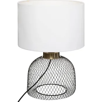 Atmosphera Stolní lampa EMIE s bílým stínidlem
