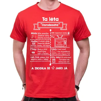 Pánské tričko Tričko - Ta léta 80. - zrodila se hvězda, Barva látky růžová , Střih Dámsky, Velikost XXXL (Pouze UNISEX / pánský střih)