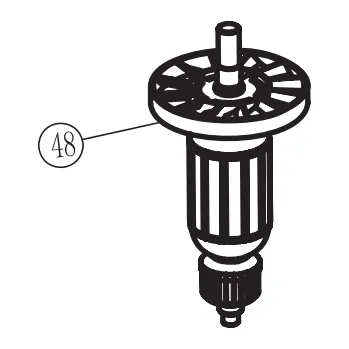 ND - originální rotor - kotva pro Scheppach AB 1500 MAX (3908203021)