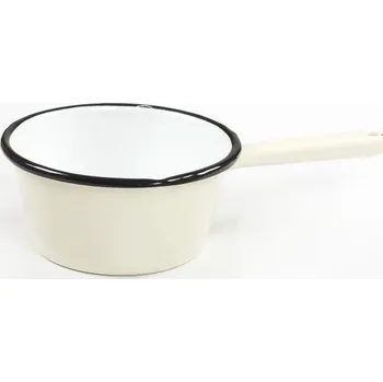 Hrnec Rendlík d14 s ruk.,výlevka, smalt, mix barev