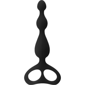 Anální kolík ZVLNĚNÁ ANÁLNÍ SONDA VYPOUKLÝ KOLÍK DO ANÁLU - 75393771