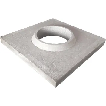 Střecha Komíny CZ Komínová krycí deska 180mm-otvor 225mm 490x490x50 mm