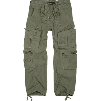 Pánské kalhoty BRANDIT kalhoty PURE vintage ZELENÉ