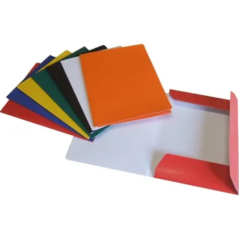 Odkládací mapa 3 klopy A4 PP plus 253, žlutá