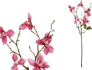 Umělá květina Autronic UKK209 magnolie tmavě růžová