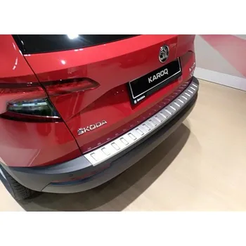Auto-moto Milotec práh pátých dveří pro Škoda Karoq, r.v. 2017-, Alu Brush