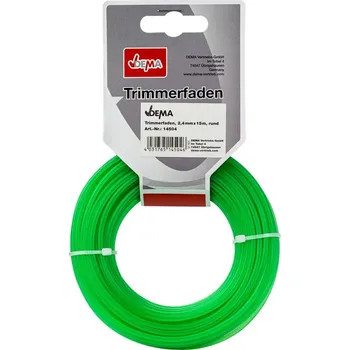 DEMA Vyžínací struna 2,4 mm x 15 m, kulatá