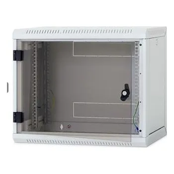 Rozvaděč TRITON 19" rozvaděč RUA-AS5 9U/500 mm (sklo) šedý