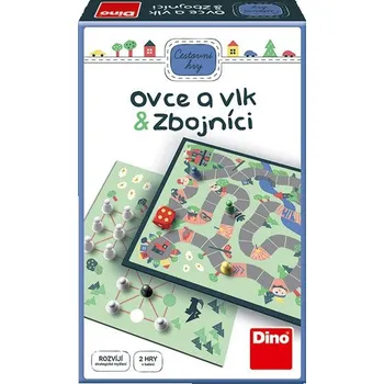 Cestovní hra Dino Ovce a vlk a Zbojníci